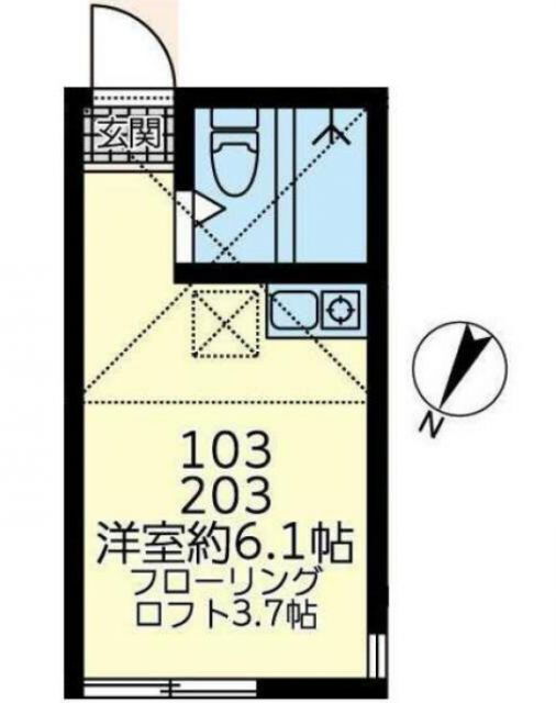 神奈川県川崎市川崎区浜町２ 浜川崎駅 ワンルーム アパート 賃貸物件詳細