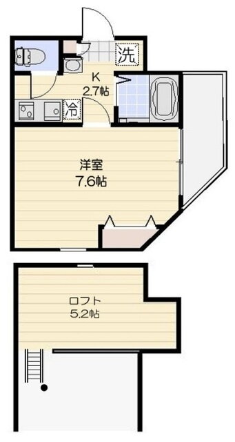 埼玉県川口市芝４ 蕨駅 1K アパート 賃貸物件詳細
