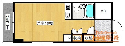 コーポラスＦ１ 3階 ワンルーム 賃貸物件詳細