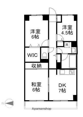 レピドール福田Ｉ 2階 3DK 賃貸物件詳細