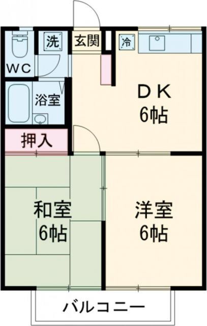 奈良県奈良市左京３ 高の原駅 2DK アパート 賃貸物件詳細