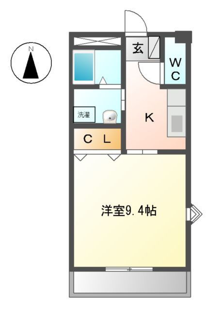 愛知県尾張旭市庄中町２ 印場駅 1K アパート 賃貸物件詳細