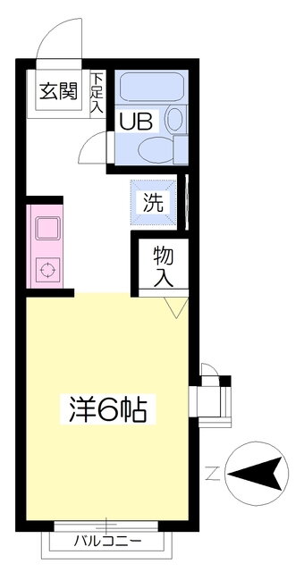 神奈川県横浜市港北区日吉２ 日吉駅 ワンルーム アパート 賃貸物件詳細