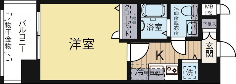 福岡県福岡市博多区住吉３ 薬院駅 1K マンション 賃貸物件詳細