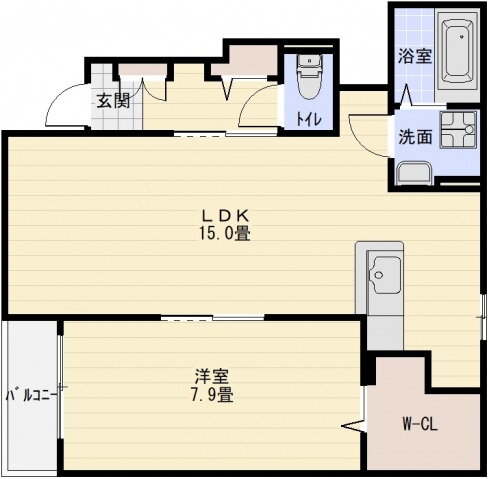 大阪府八尾市垣内１ 恩智駅 1LDK アパート 賃貸物件詳細