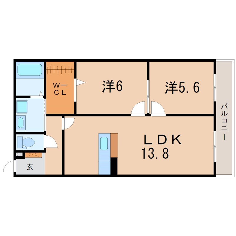 滋賀県守山市勝部２ 守山駅 2LDK マンション 賃貸物件詳細