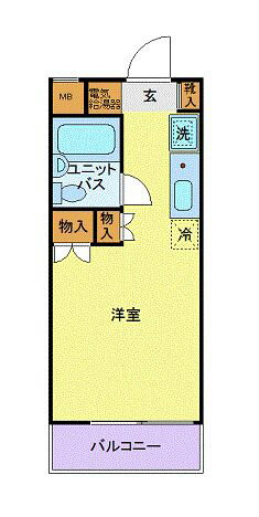 神奈川県横浜市鶴見区生麦５ 花月総持寺駅 ワンルーム マンション 賃貸物件詳細
