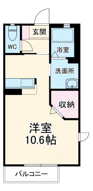 愛知県岡崎市福岡町字東河原 相見駅 ワンルーム アパート 賃貸物件詳細