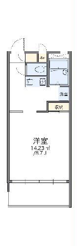 レオパレスうちだ 1階 1K 賃貸物件詳細