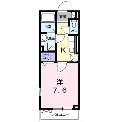 スメルビ北久里 1階 1K 賃貸物件詳細