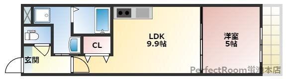 フジパレス池田南ＩＩＩ番館 2階 1LDK 賃貸物件詳細