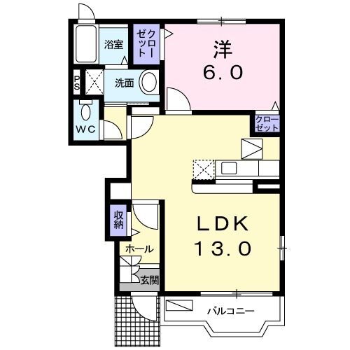 三重県名張市希央台２番町 名張駅 1LDK アパート 賃貸物件詳細