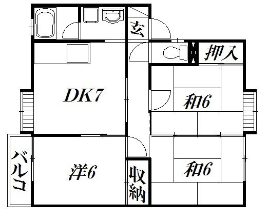 静岡県浜松市中央区茄子町 助信駅 3DK アパート 賃貸物件詳細