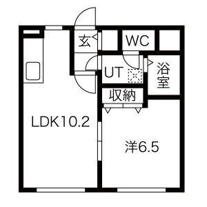 北海道札幌市西区二十四軒三条５ 二十四軒駅 1LDK マンション 賃貸物件詳細