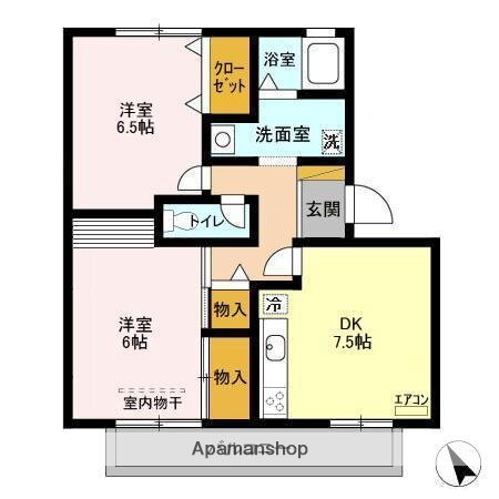 千葉県千葉市緑区おゆみ野５ 鎌取駅 2DK アパート 賃貸物件詳細