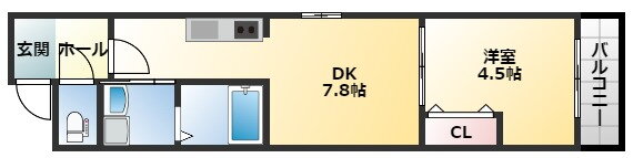 大阪府八尾市荘内町１ 近鉄八尾駅 1DK アパート 賃貸物件詳細