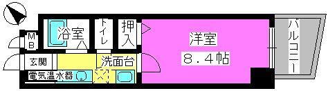 福岡県福岡市南区井尻５ 井尻駅 1K マンション 賃貸物件詳細