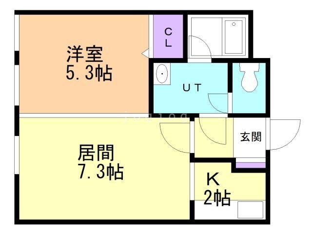 北海道札幌市西区二十四軒一条４ 二十四軒駅 1LDK マンション 賃貸物件詳細