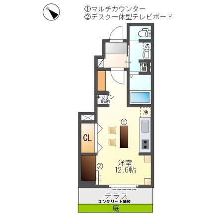 東京都日野市東平山１ 平山城址公園駅 ワンルーム アパート 賃貸物件詳細