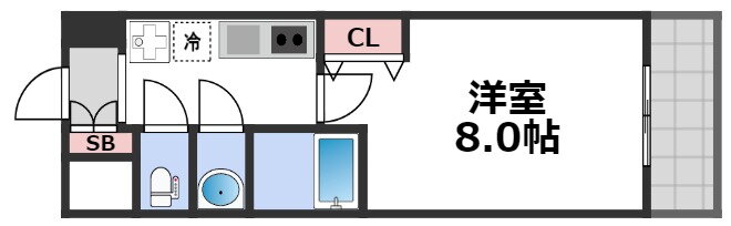 大阪府大阪市生野区鶴橋５ 鶴橋駅 1K マンション 賃貸物件詳細