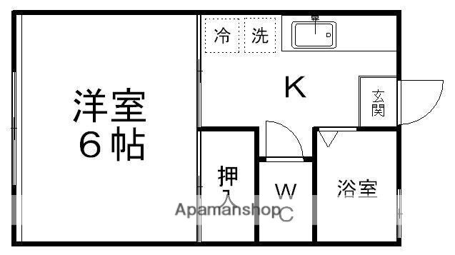 宮城県仙台市青葉区八幡５ 北四番丁駅 1K アパート 賃貸物件詳細