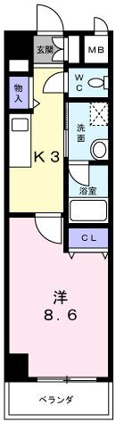 愛知県名古屋市昭和区円上町 桜山駅 1K マンション 賃貸物件詳細