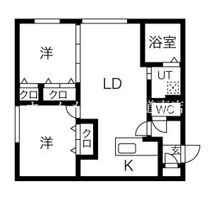 北海道札幌市北区北二十七条西６ 北２４条駅 2LDK マンション 賃貸物件詳細