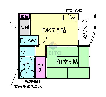 大阪府豊中市南桜塚１ 岡町駅 1DK マンション 賃貸物件詳細
