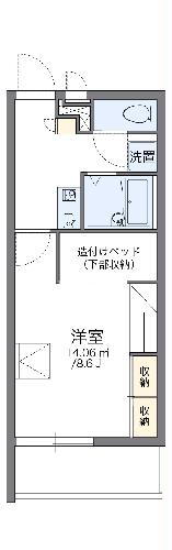 レオパレスリオ 3階 1K 賃貸物件詳細