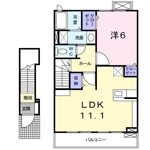 宮城県仙台市太白区山田北前町 長町南駅 1LDK アパート 賃貸物件詳細