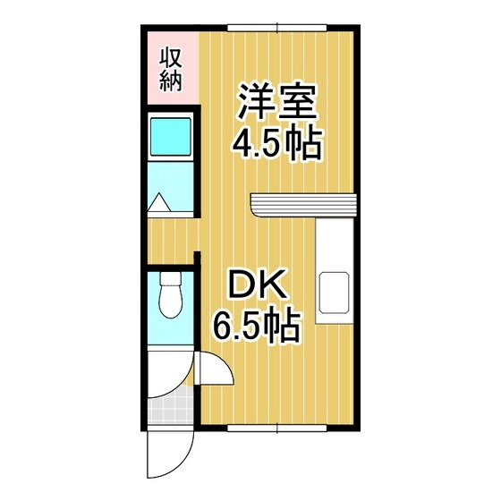 北海道苫小牧市日吉町４ 糸井駅 1DK アパート 賃貸物件詳細