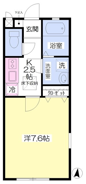 神奈川県横浜市金沢区六浦２ 金沢八景駅 1K アパート 賃貸物件詳細