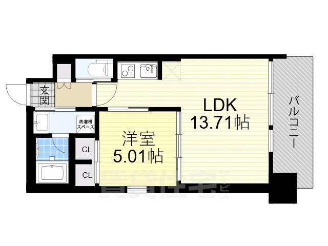 大阪府大阪市淀川区新高５ 三国駅 1LDK マンション 賃貸物件詳細