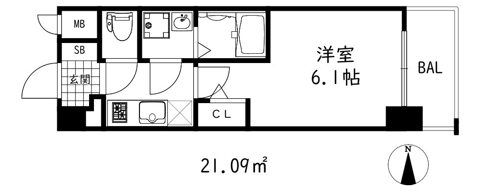 兵庫県神戸市兵庫区御崎本町３ 和田岬駅 1K マンション 賃貸物件詳細