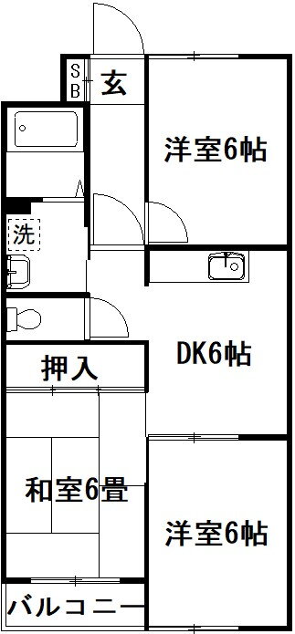 東京都板橋区赤塚１ 下赤塚駅 3DK マンション 賃貸物件詳細