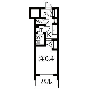 愛知県名古屋市中区千代田３ 鶴舞駅 1K マンション 賃貸物件詳細
