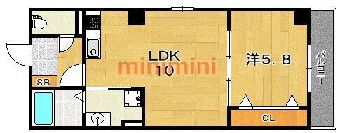 大阪府茨木市蔵垣内２ 千里丘駅 1LDK マンション 賃貸物件詳細