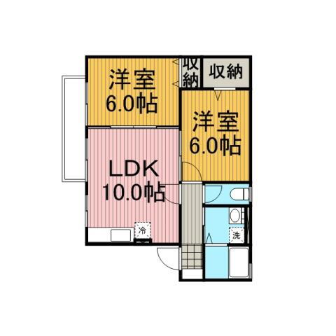 神奈川県相模原市中央区宮下本町２ 多摩境駅 2LDK アパート 賃貸物件詳細