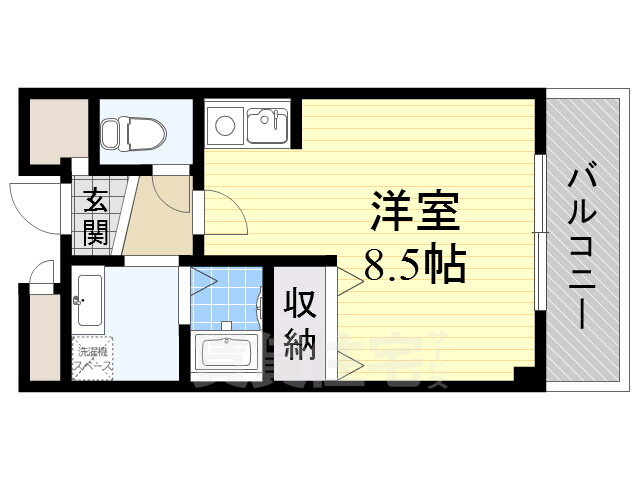 大阪府大阪市住吉区大領１ 西田辺駅 ワンルーム マンション 賃貸物件詳細