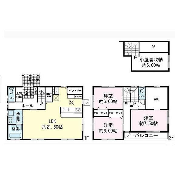 なめり戸建 3SLDK 賃貸物件詳細