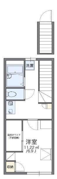 兵庫県神戸市須磨区多井畑南町 妙法寺駅 1K アパート 賃貸物件詳細