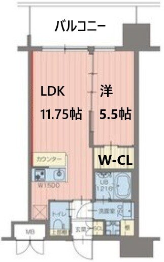 大阪府大阪市淀川区新高２ 神崎川駅 1LDK マンション 賃貸物件詳細