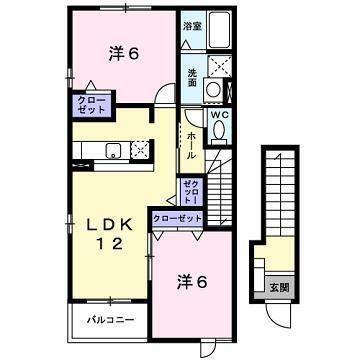 宮崎県都城市蓑原町 五十市駅 2LDK アパート 賃貸物件詳細