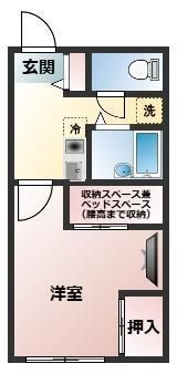 静岡県沼津市西間門 沼津駅 1K アパート 賃貸物件詳細