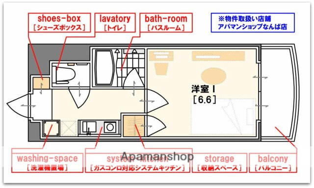 大阪府大阪市中央区材木町 本町駅 1K マンション 賃貸物件詳細