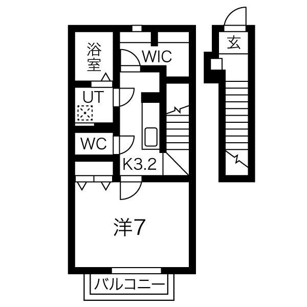 宮城県名取市手倉田字諏訪 名取駅 1K アパート 賃貸物件詳細