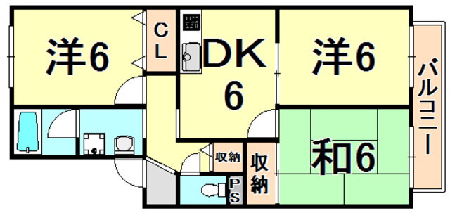 兵庫県伊丹市春日丘３ 伊丹駅 3DK アパート 賃貸物件詳細