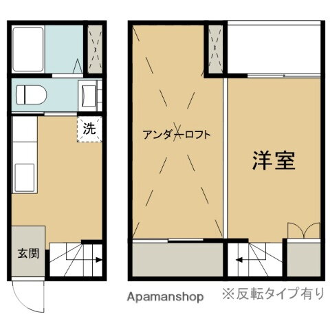 岩手県盛岡市前九年１ 青山駅 1DK アパート 賃貸物件詳細