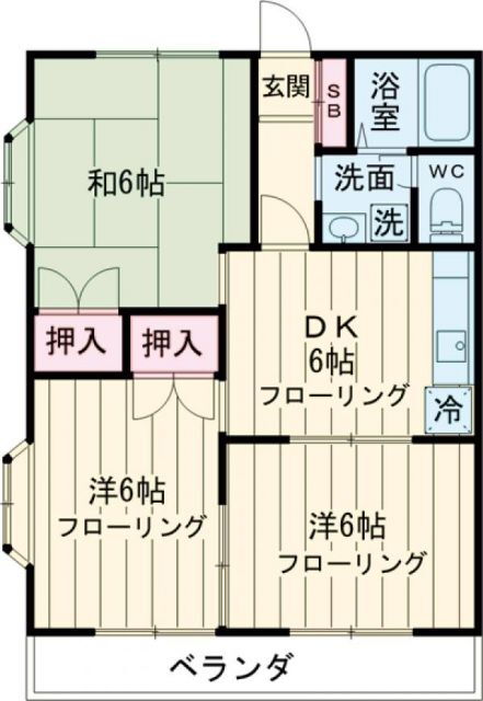 東京都青梅市吹上 東青梅駅 3DK アパート 賃貸物件詳細
