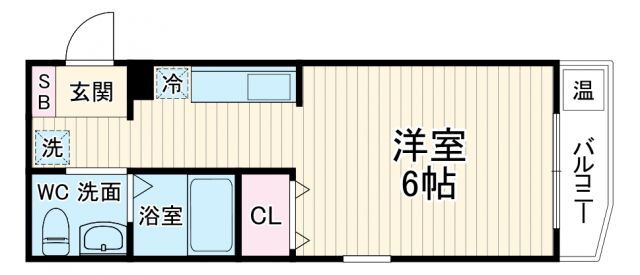 ウインズコートＩＩＩ 2階 ワンルーム 賃貸物件詳細